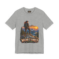 Women's Hiker Sunset T-Shirt — Wild Roam Co. Mountain Adventure Tee