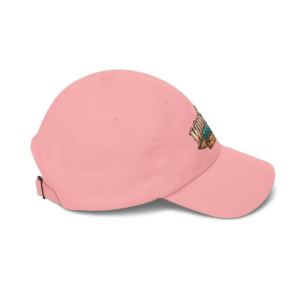 Dad Cap - "Wild & Free to Roam" Embroidered Outdoor Adventure Hat