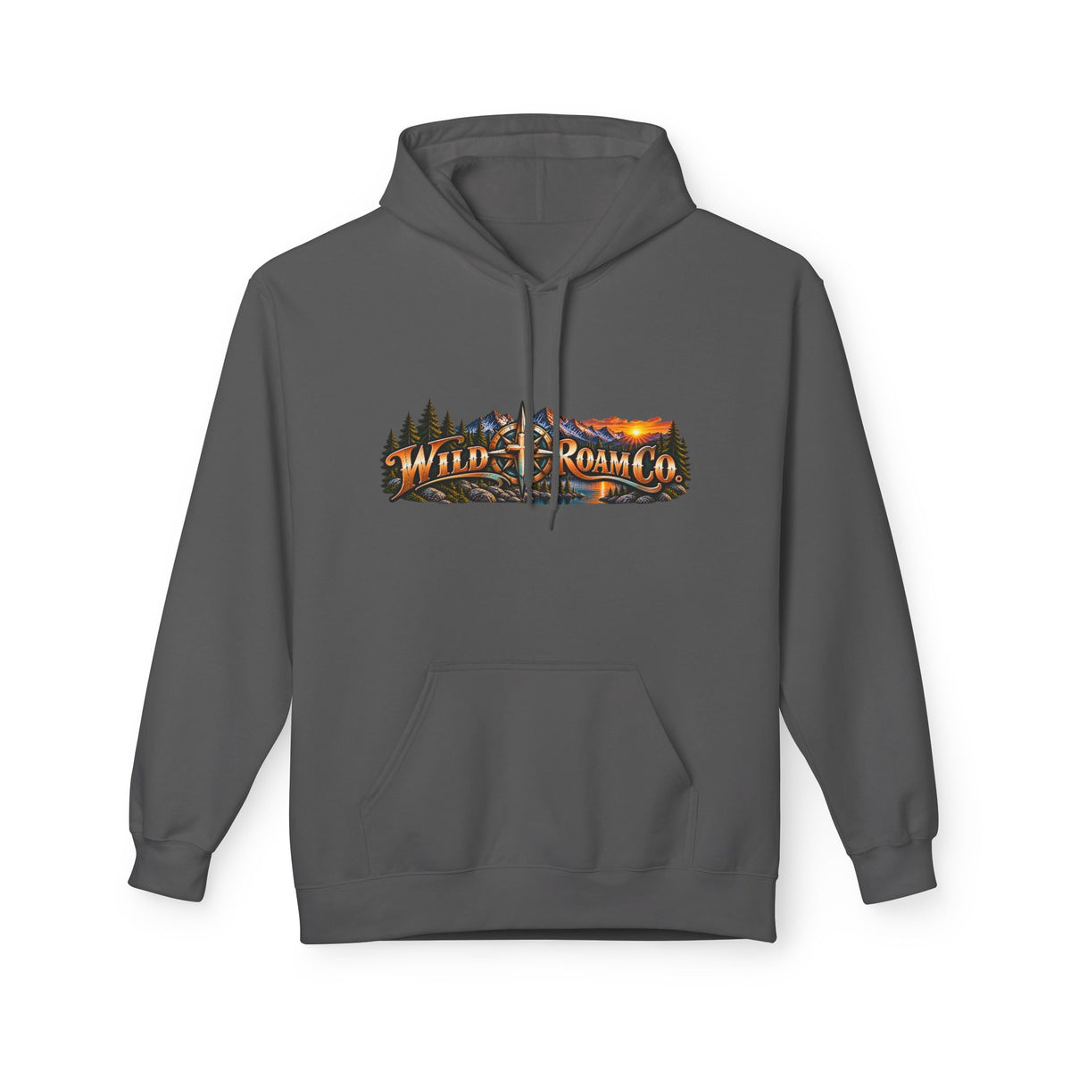 Wild & Free Hoodie — Wild & Free To Roam Bayou Adventure Graphic Pullover