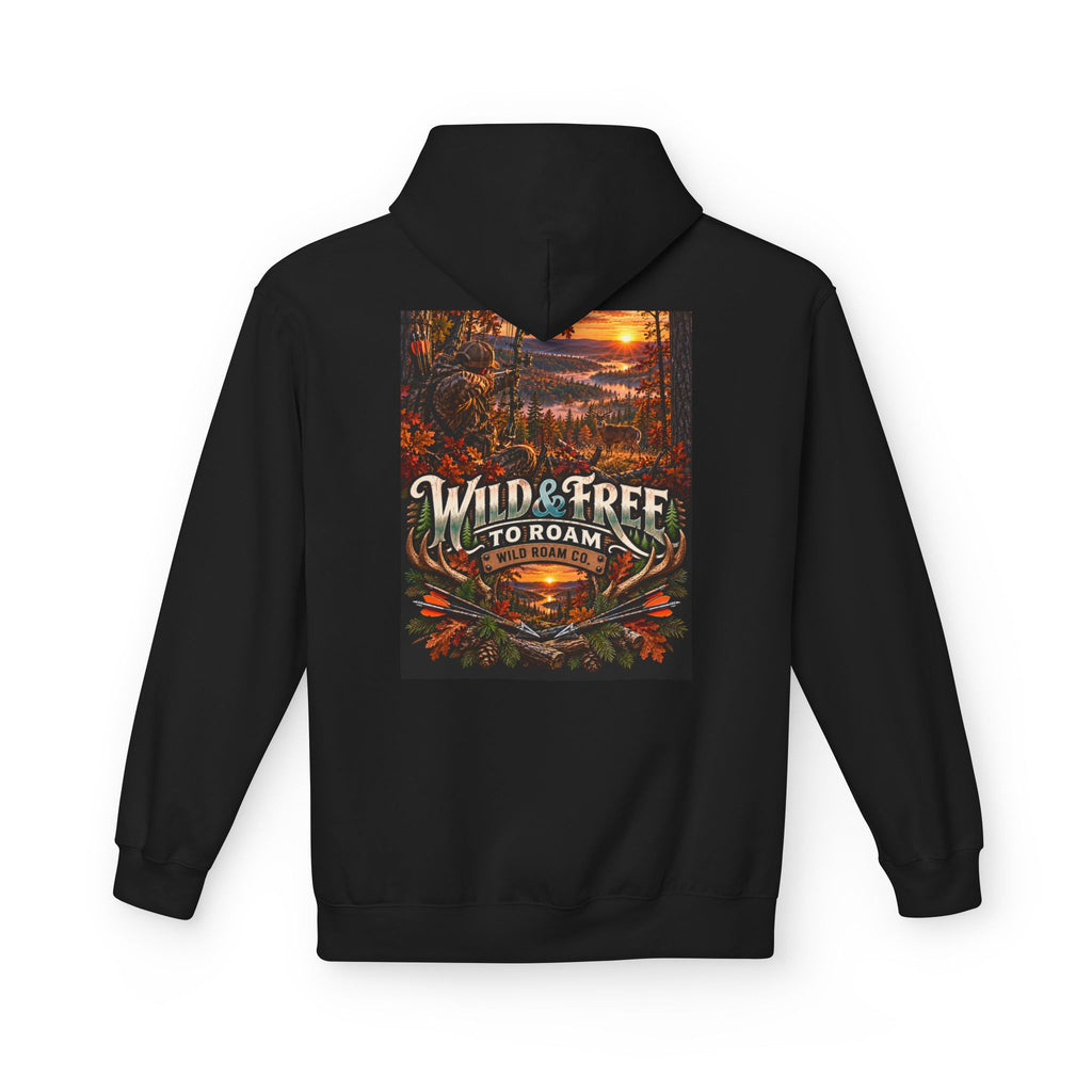Wild & Free Hoodie — 'Wild & Free To Roam' Outdoor Bow Adventure Pullover