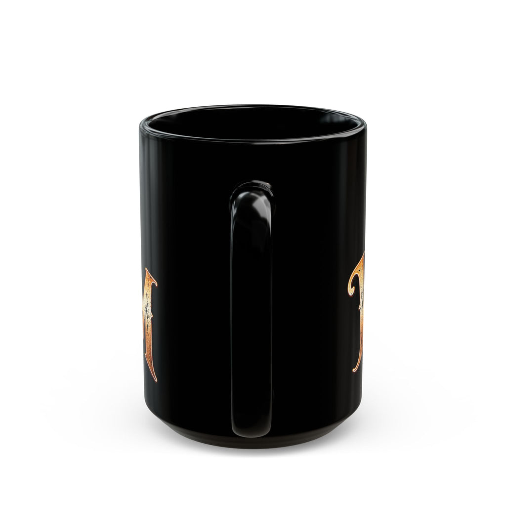 Wild Roam Co. Black Coffee Mug – Rustic Compass Adventure Travel Gift (11oz/15oz)