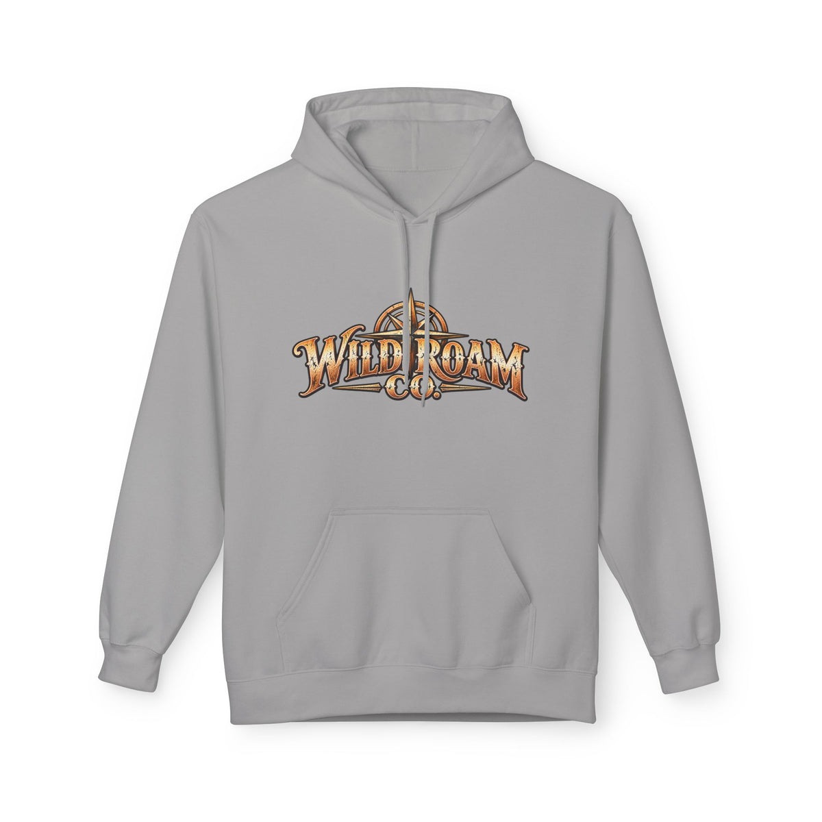 Wild Roam Co Hoodie — "Wild & Free to Roam" Camping Adventure Pullover