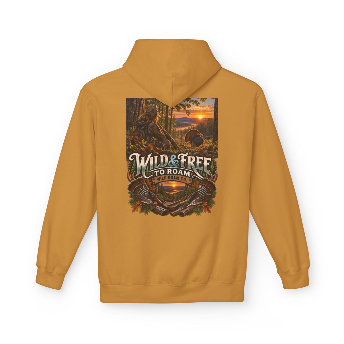 Wild Roam Co- Nature  Turkey Graphic Hoodie