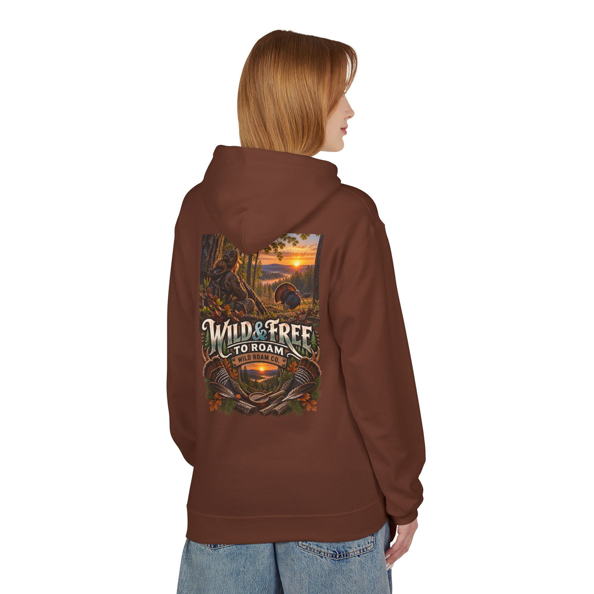 Wild Roam Co- Nature  Turkey Graphic Hoodie