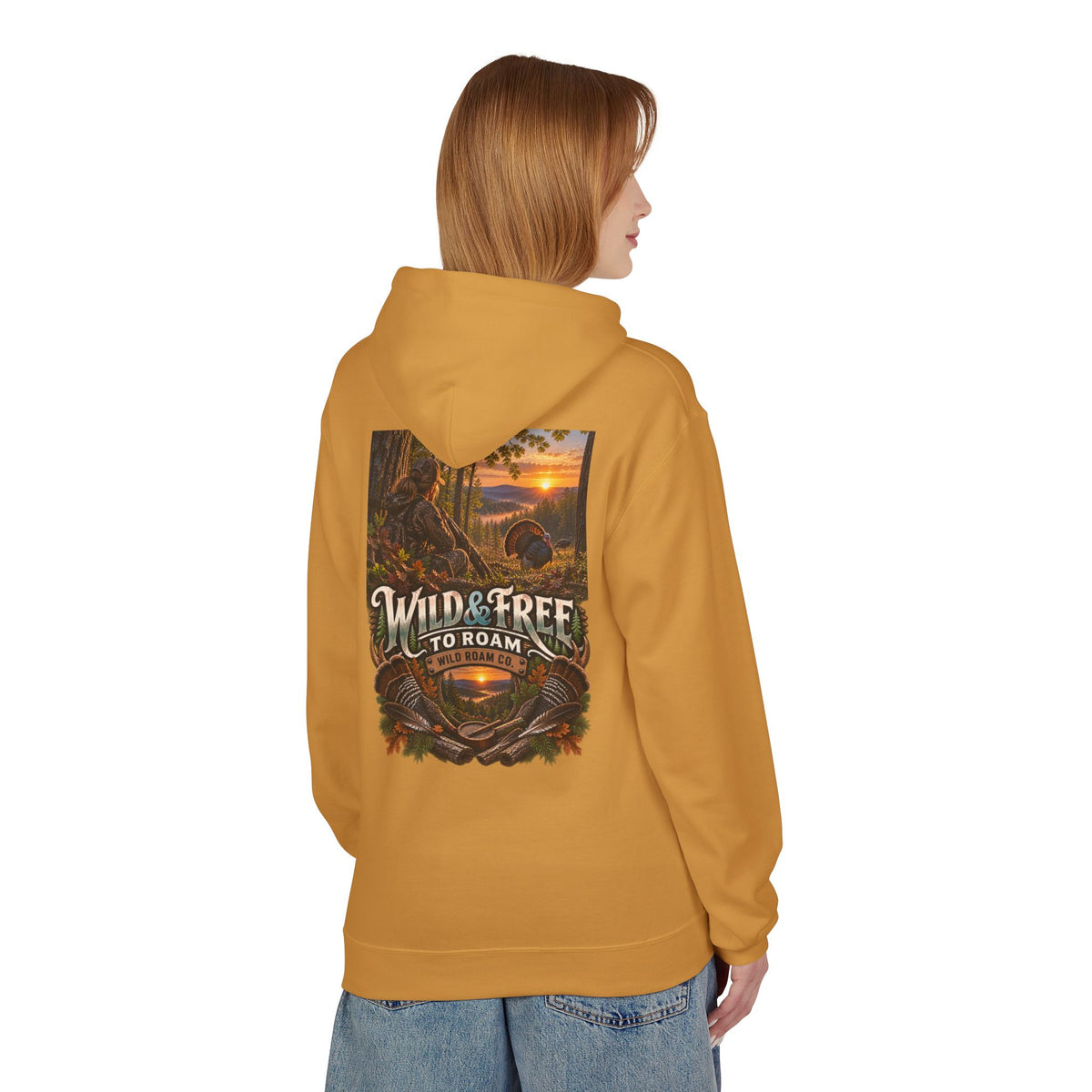 Wild Roam Co- Nature  Turkey Graphic Hoodie