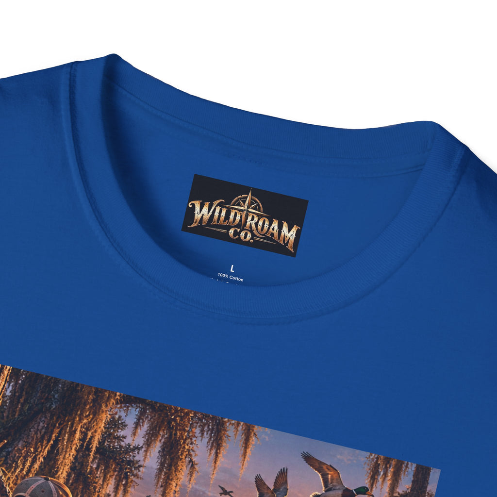 Wild & Free to Roam T-Shirt — Vintage Outdoor Sunset Adventure Tee