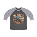 Wild & Free to Roam Raglan Tee – Off-Road Adventure Baseball Shirt