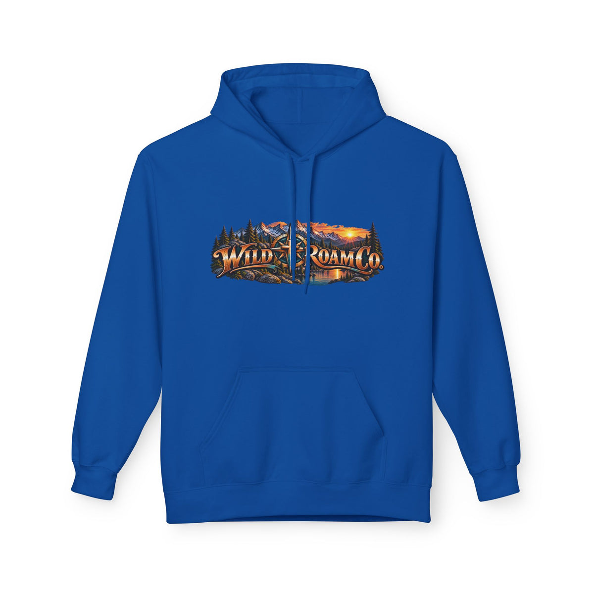 Men's Christian Nature Hoodie — “Be Still and Know That I Am God” Scenic Sweatshirt