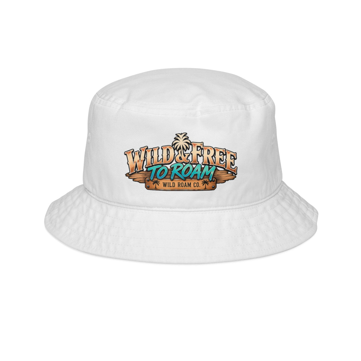 Wild & Free To Roam Bucket Hat — Adventure Beach Sun Hat