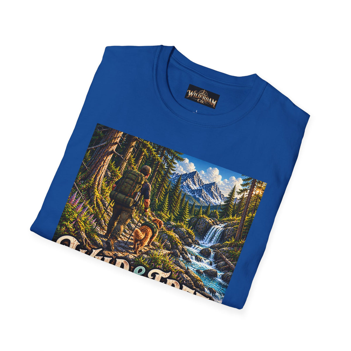 Wild & Free To Roam Men's Hiking T-Shirt