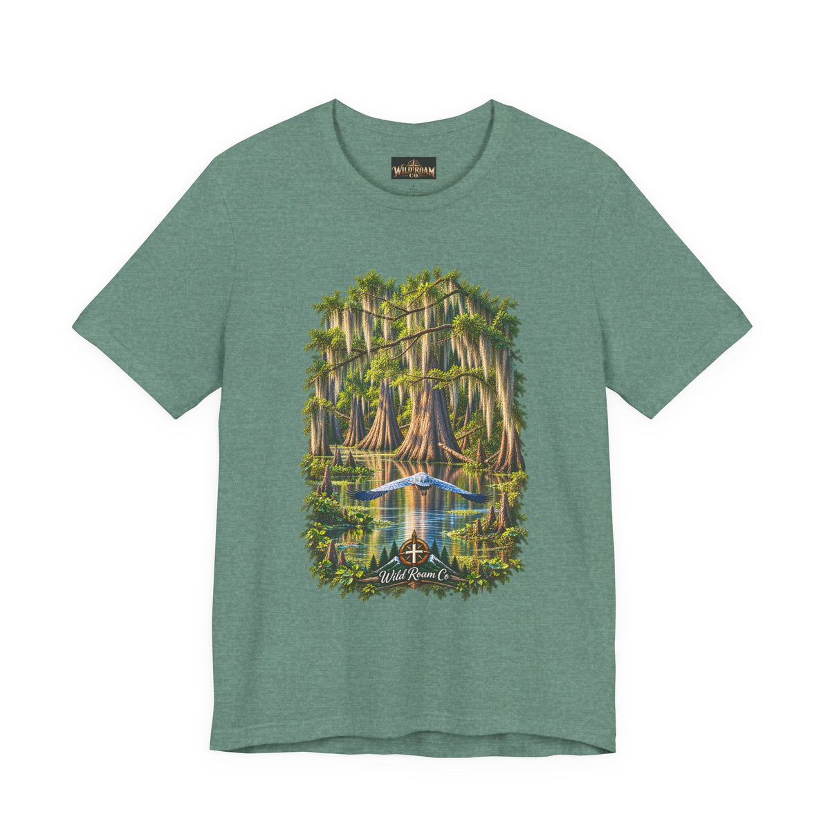 Wild Roam Co Unisex Tee-- Isaiah 40:31 Bayou Bird