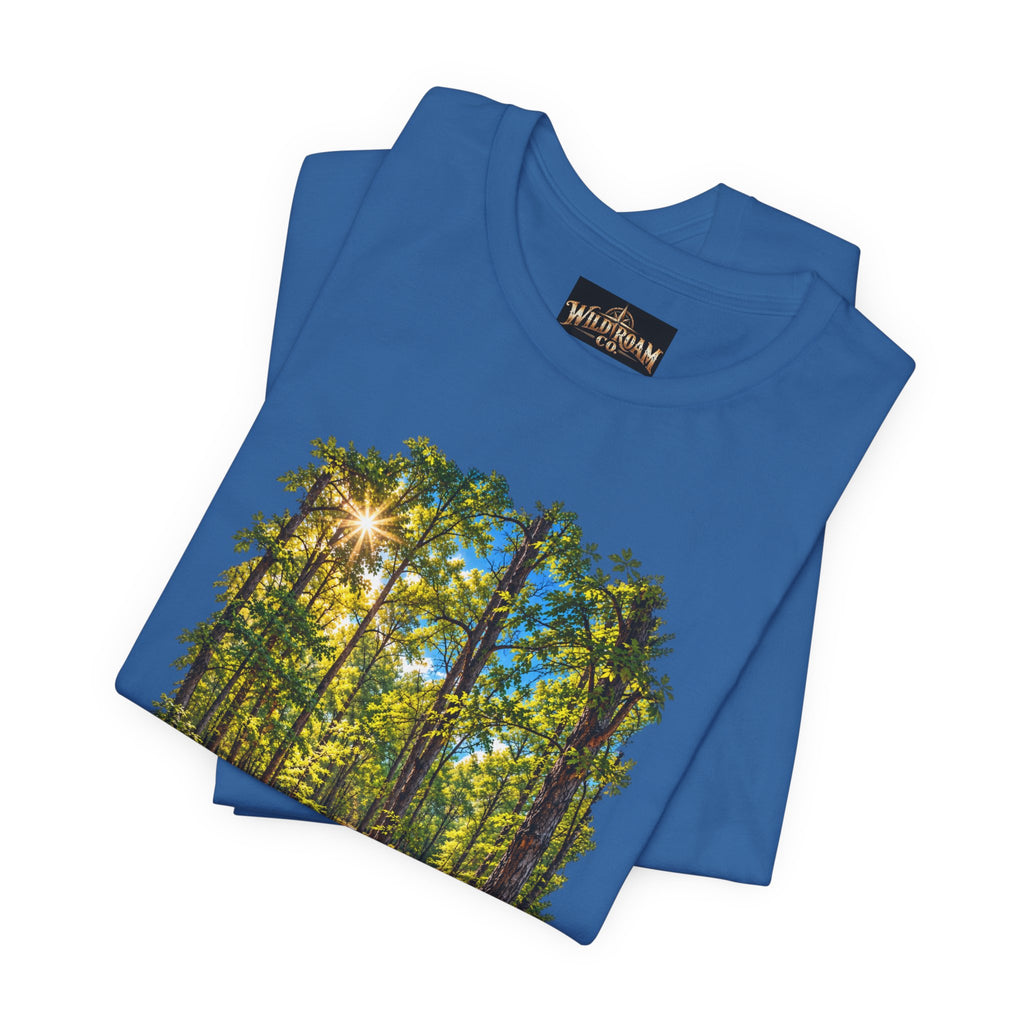 Wild Roam Co Unisex Tee-Psalms 119:105 Nature Path