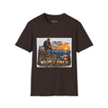 Men's Peak Sunset Graphic Tee--Wild Roam Co Mountain Sunset Tee