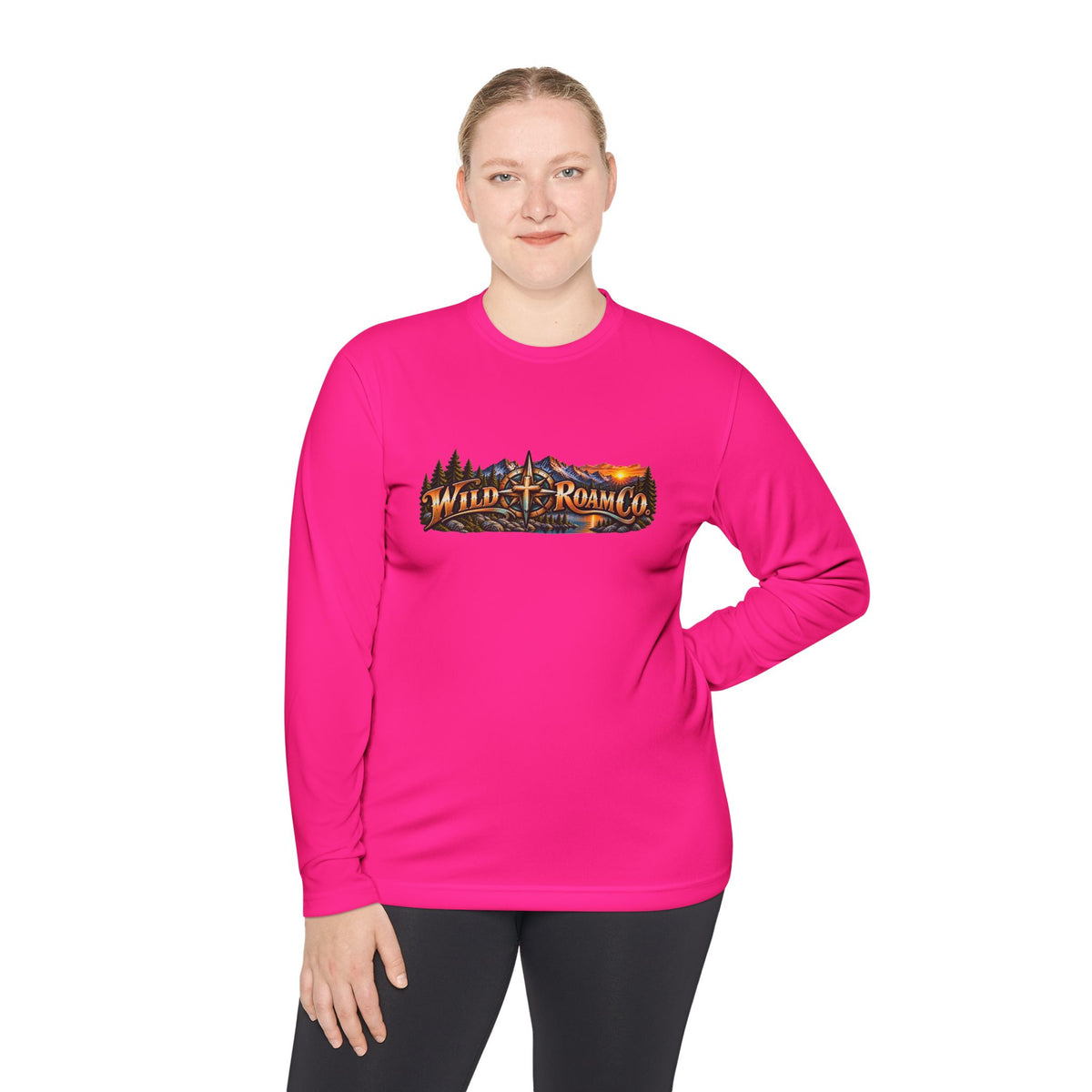 Men's Wild Roam Co. Faith Logo Scene Long Sleeve Tee