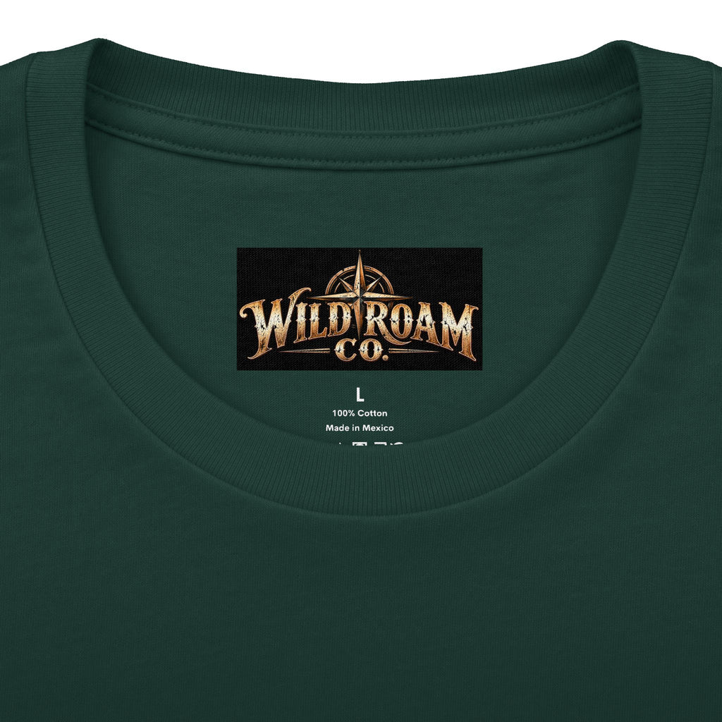 Men's Christian Nature T-Shirt-He Leads Me