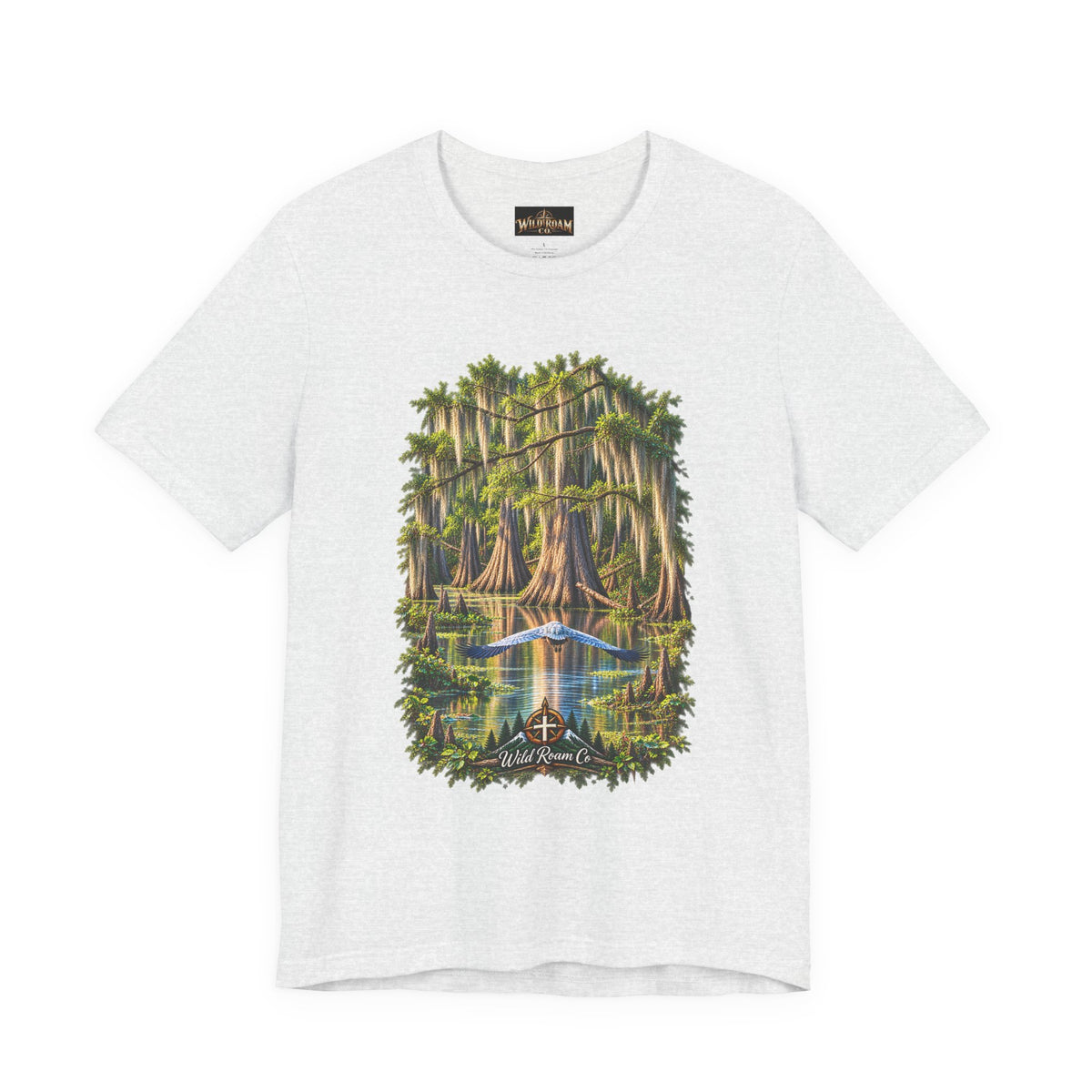Wild Roam Co Unisex Tee-- Isaiah 40:31 Bayou Bird