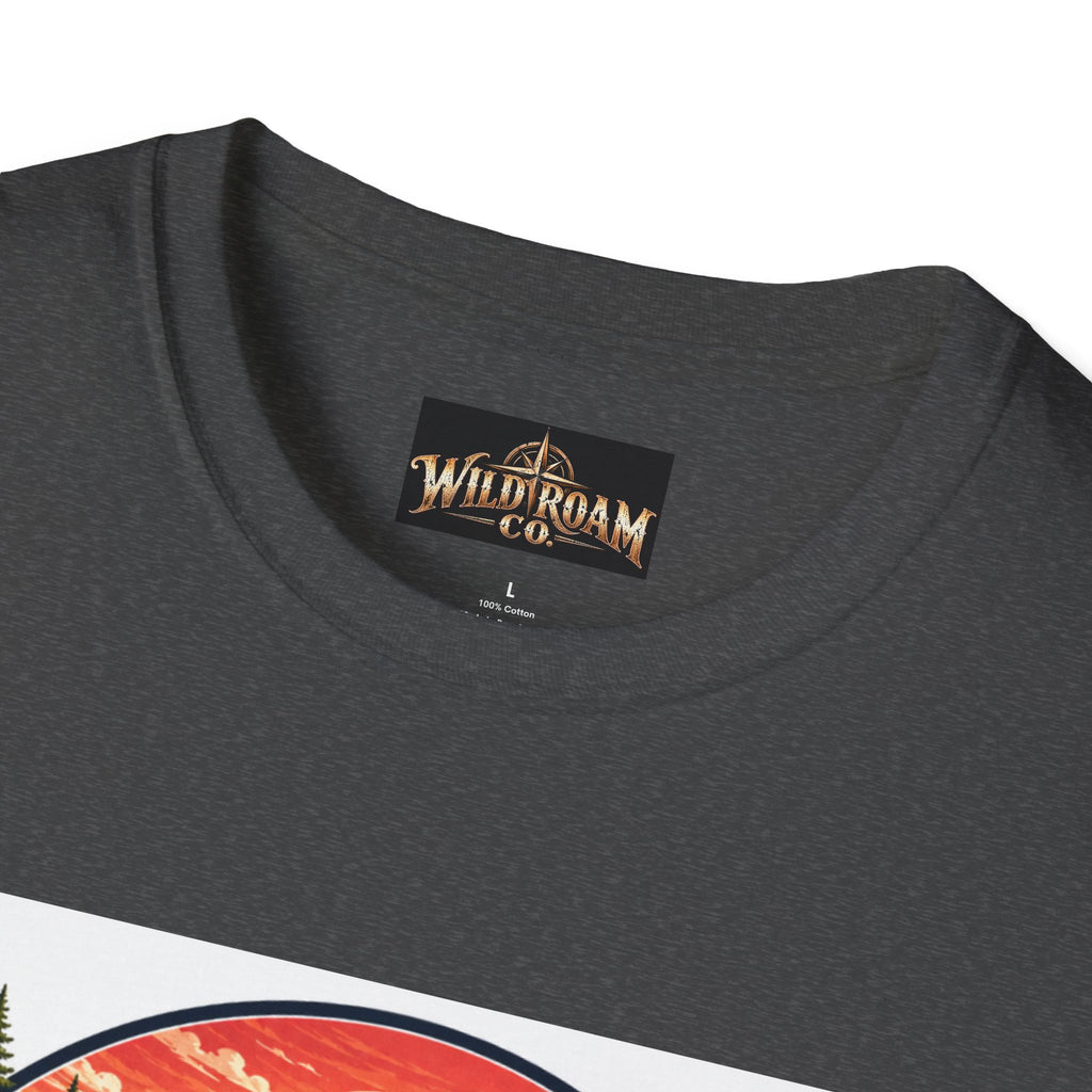 Wild & Free Kayak T-Shirt — Outdoor Adventure Graphic Tee
