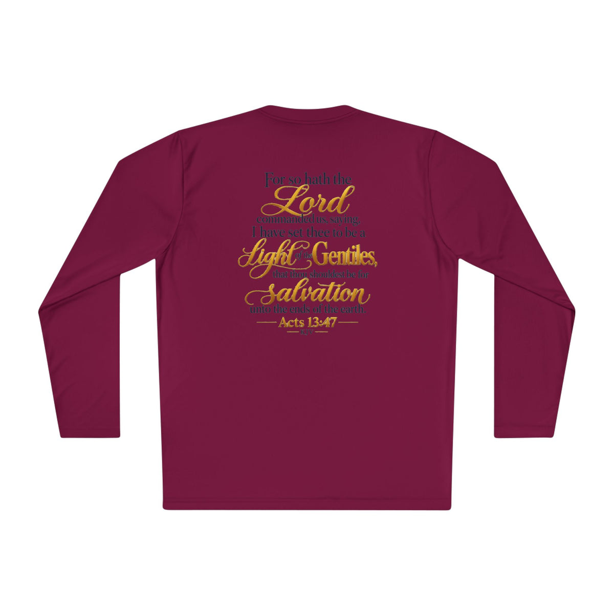 Men's Wild Roam Co. Faith Logo Scene Long Sleeve Tee