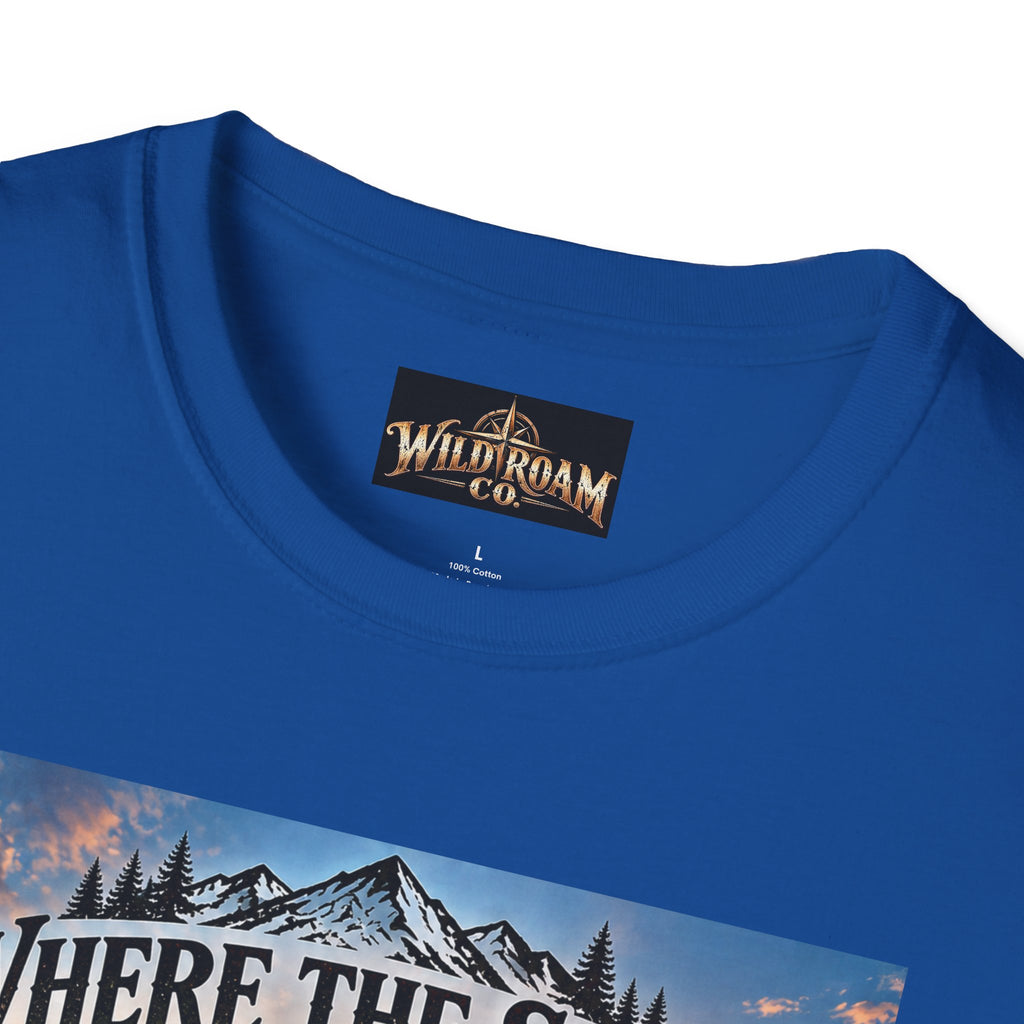 Men's Freedom Sunrise Christian T-Shirt – "Where the Spirit of the Lord is, there is Freedom"