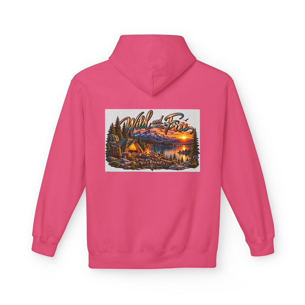 Wild Roam Co— "Wild & Free to Roam" Camping Graphic Hoodie
