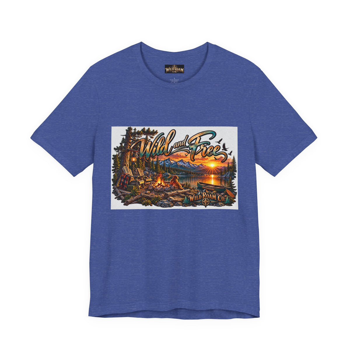 Wild & Free Campfire Sunset Tee