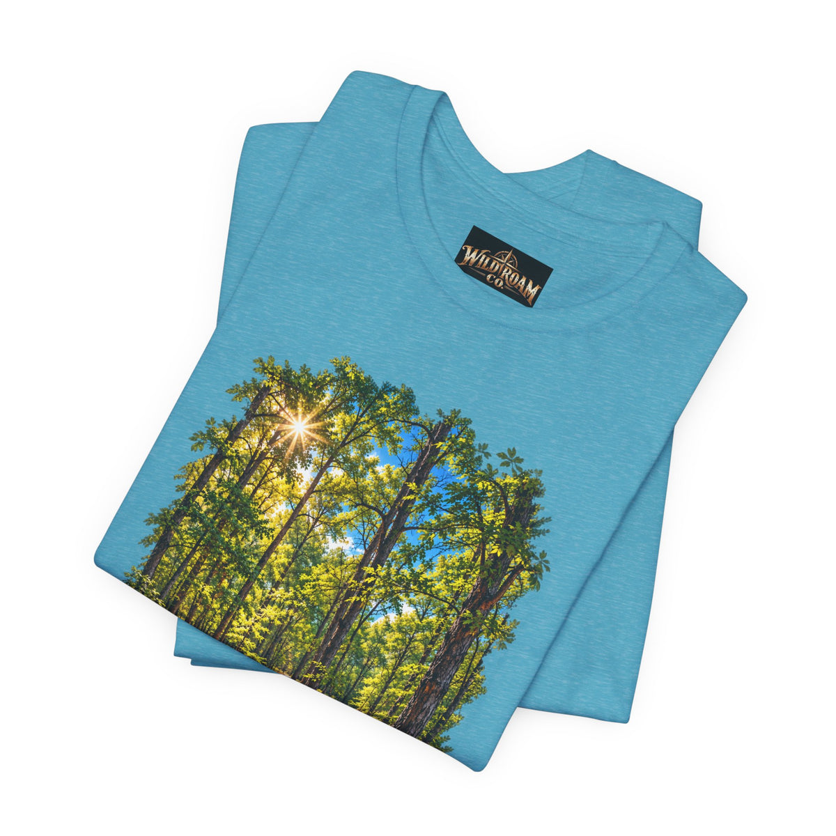 Wild Roam Co Unisex Tee-Psalms 119:105 Nature Path