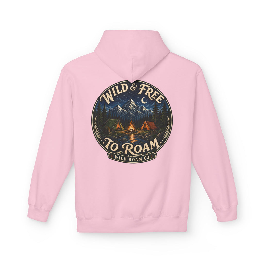 Wild & Free Hoodie — Wild Roam Co Camping Adventure Pullover