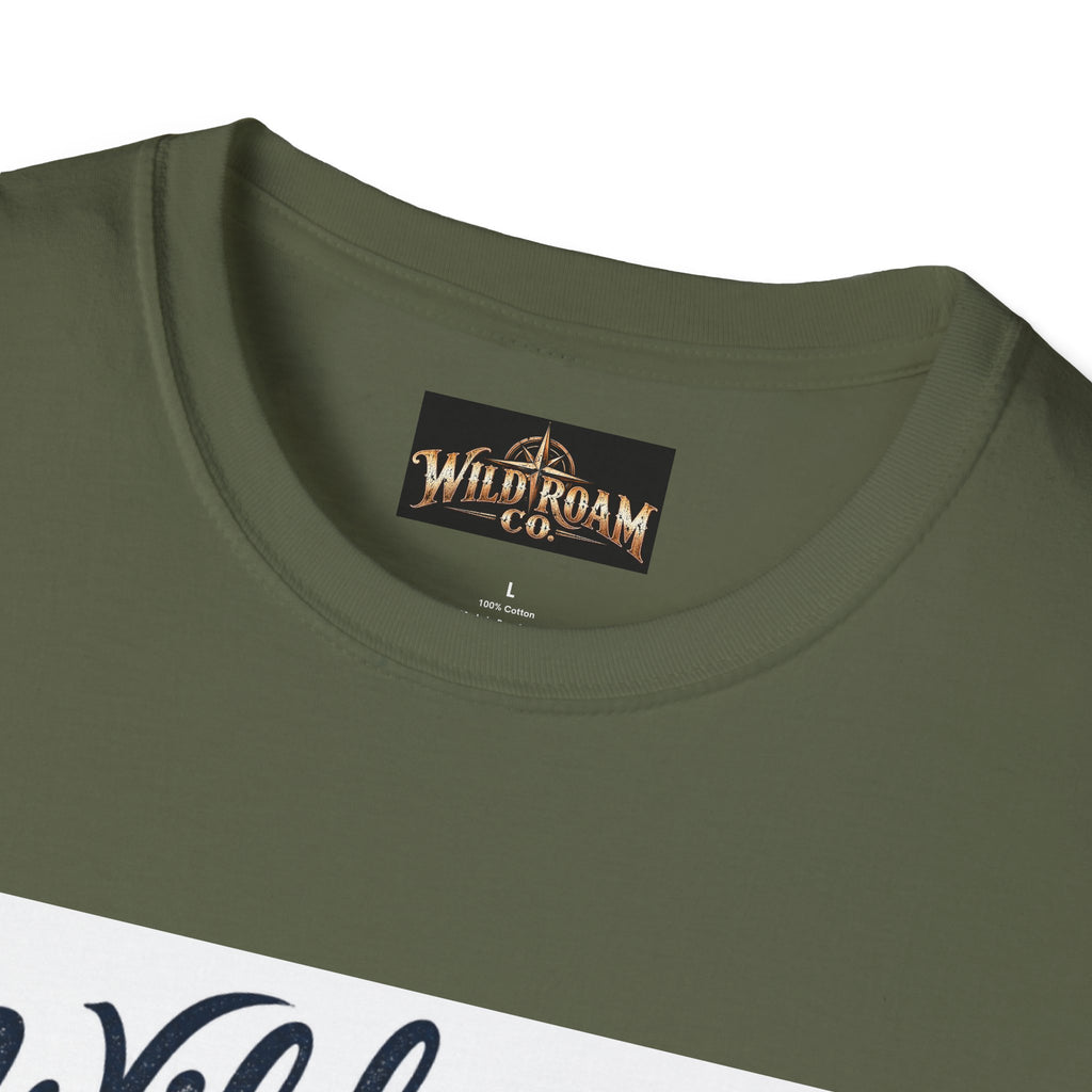 Wild & Free Kayaking T-Shirt — Mountain River Adventure Tee