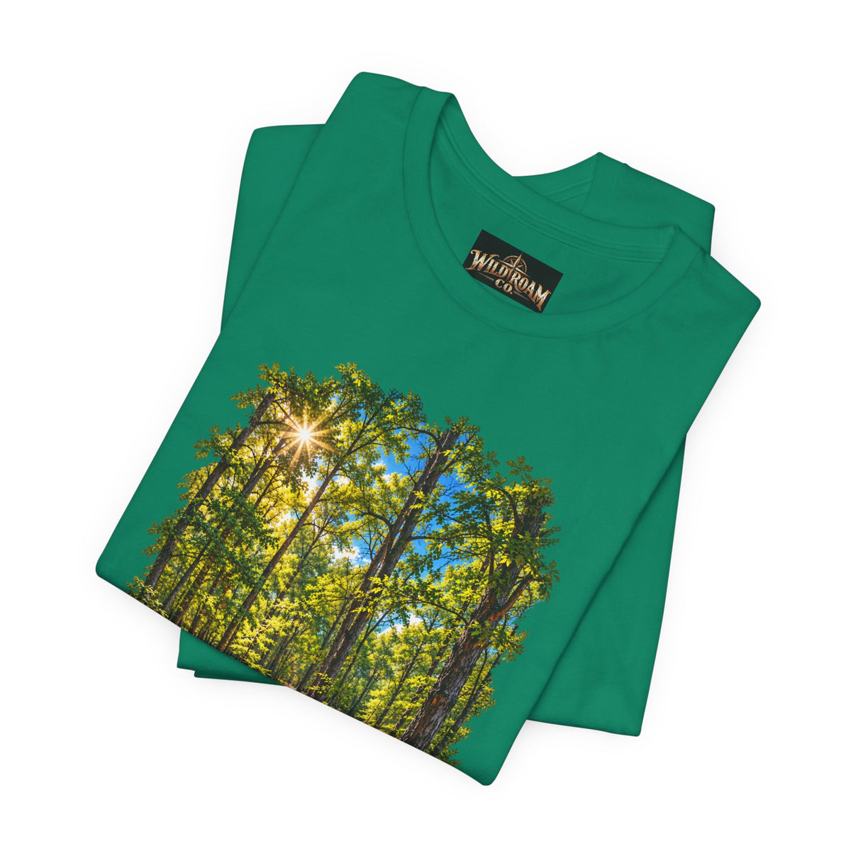 Wild Roam Co Unisex Tee-Psalms 119:105 Nature Path