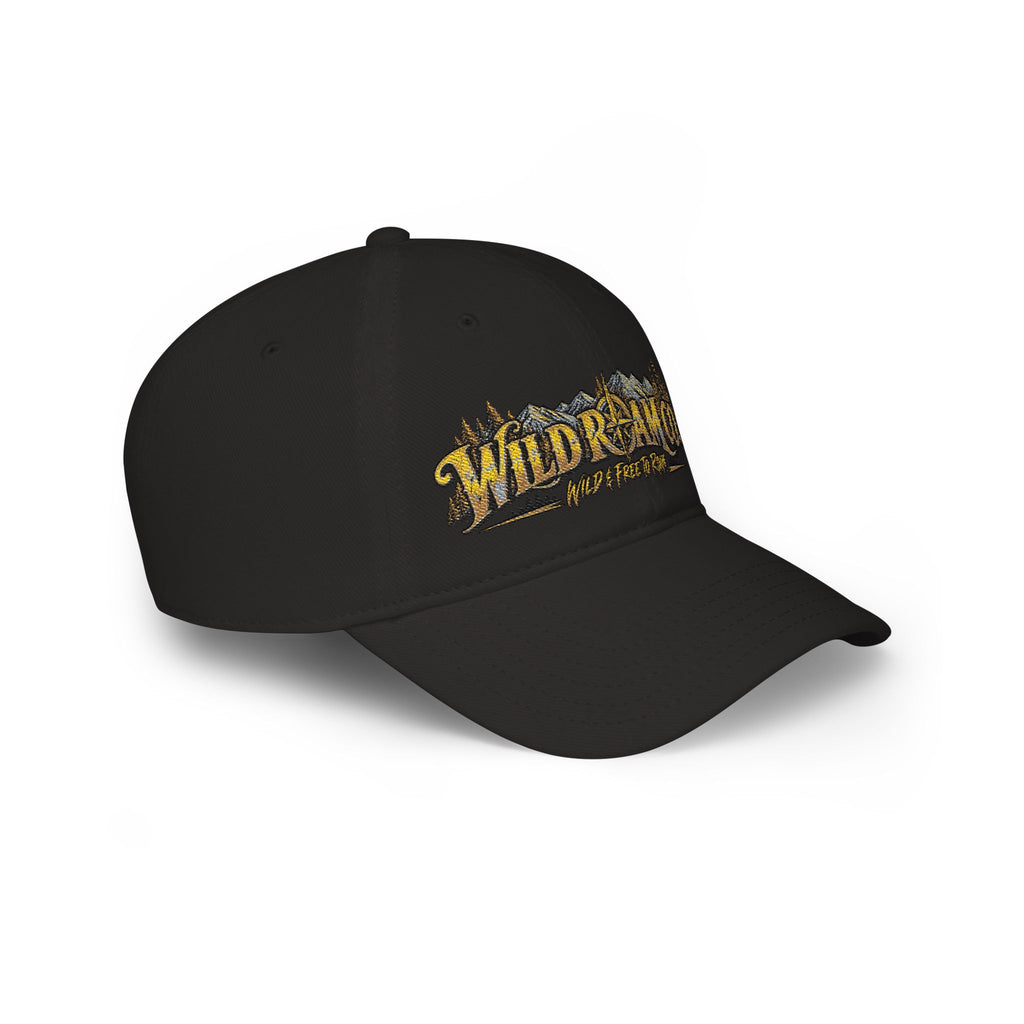 Wild Dream Co. Embroidered Baseball Cap — Adventure Logo Low Profile Hat
