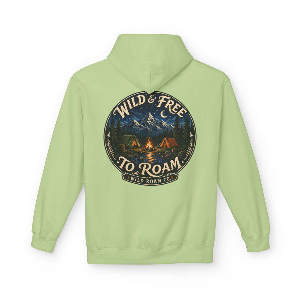 Wild & Free Hoodie — Wild Roam Co Camping Adventure Pullover