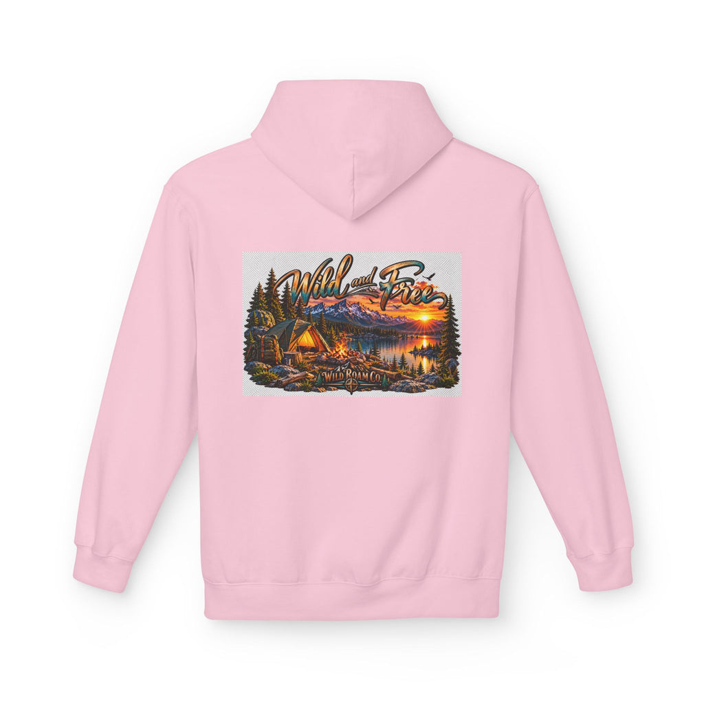 Wild Roam Co— "Wild & Free to Roam" Camping Graphic Hoodie