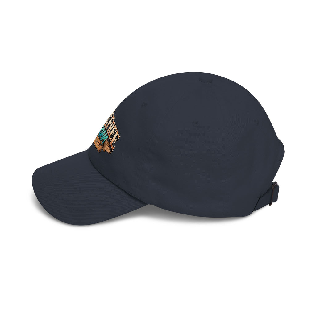 Dad Cap - "Wild & Free to Roam" Embroidered Outdoor Adventure Hat