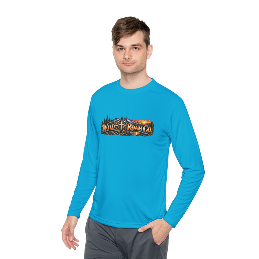 Men's Wild Roam Co. Faith Logo Scene Long Sleeve Tee