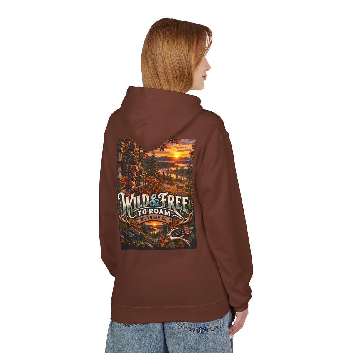 Wild Roam Co Hoodie-Deer Stand Adventure