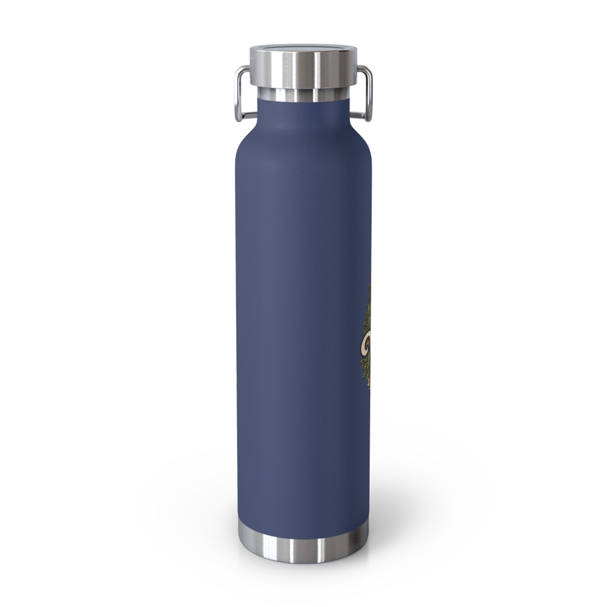 Wild & Free Camping Water Bottle — 22oz Copper Insulated Travel Flask