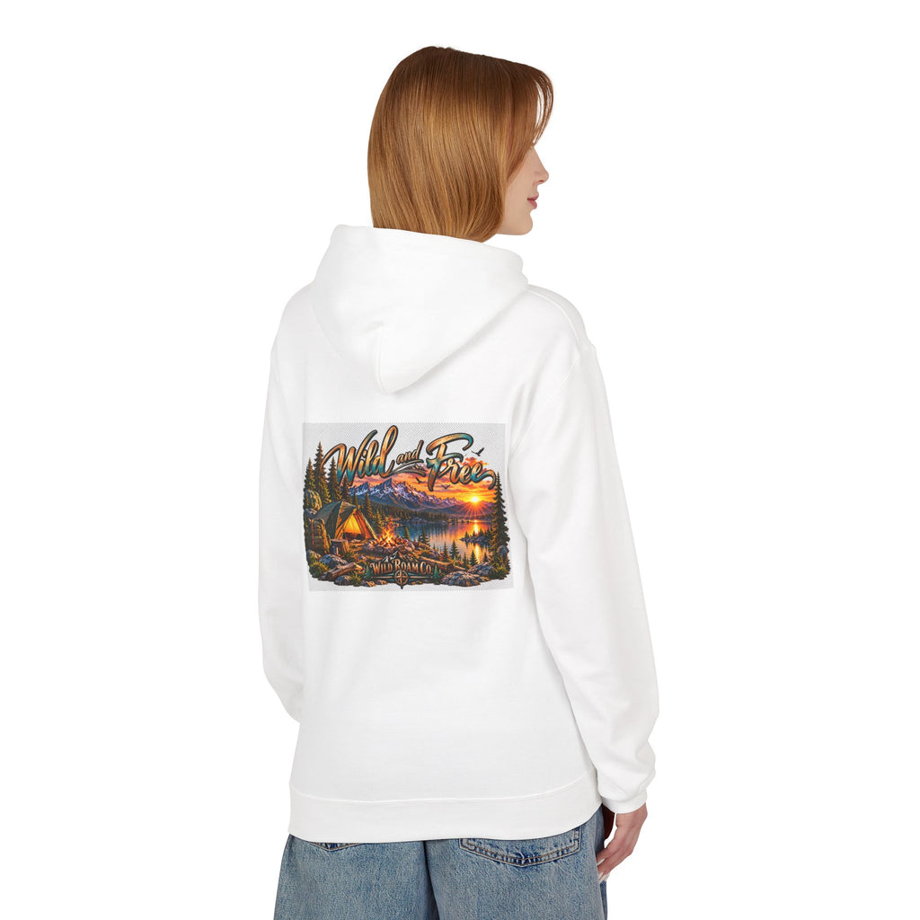 Wild Roam Co— "Wild & Free to Roam" Camping Graphic Hoodie