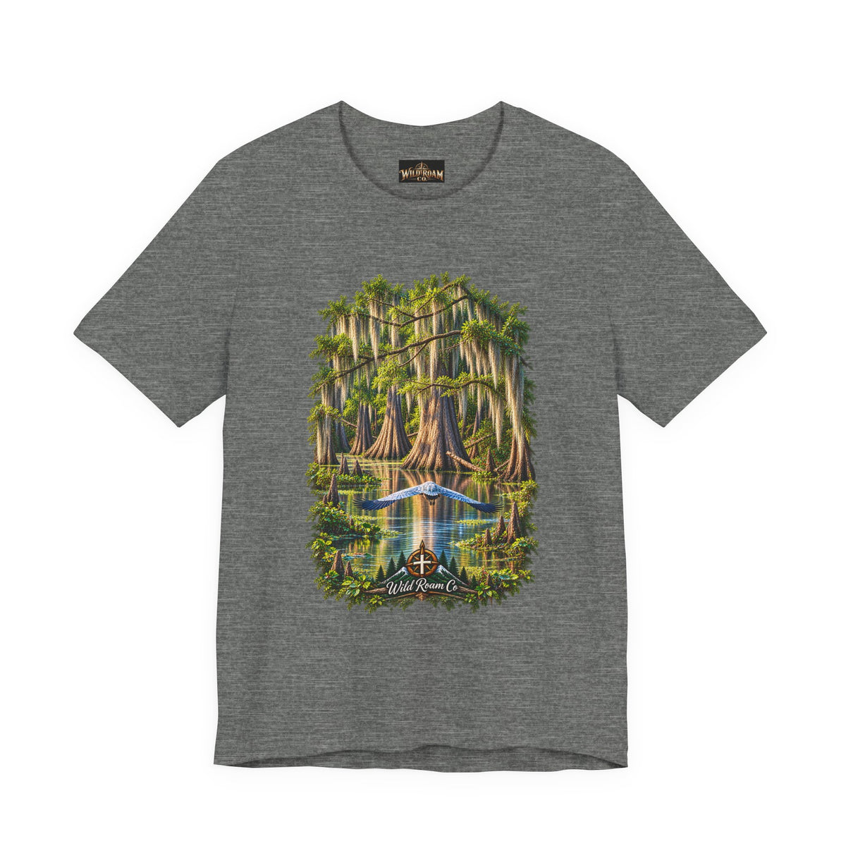 Wild Roam Co Unisex Tee-- Isaiah 40:31 Bayou Bird