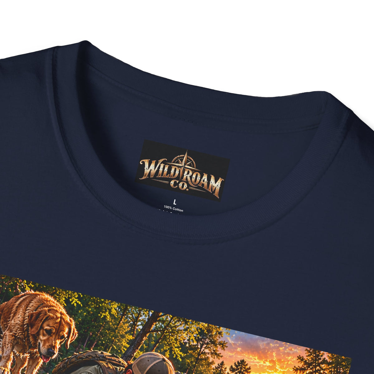 Wild & Free To Roam T-Shirt — Outdoor Fishing Adventure Graphic Tee