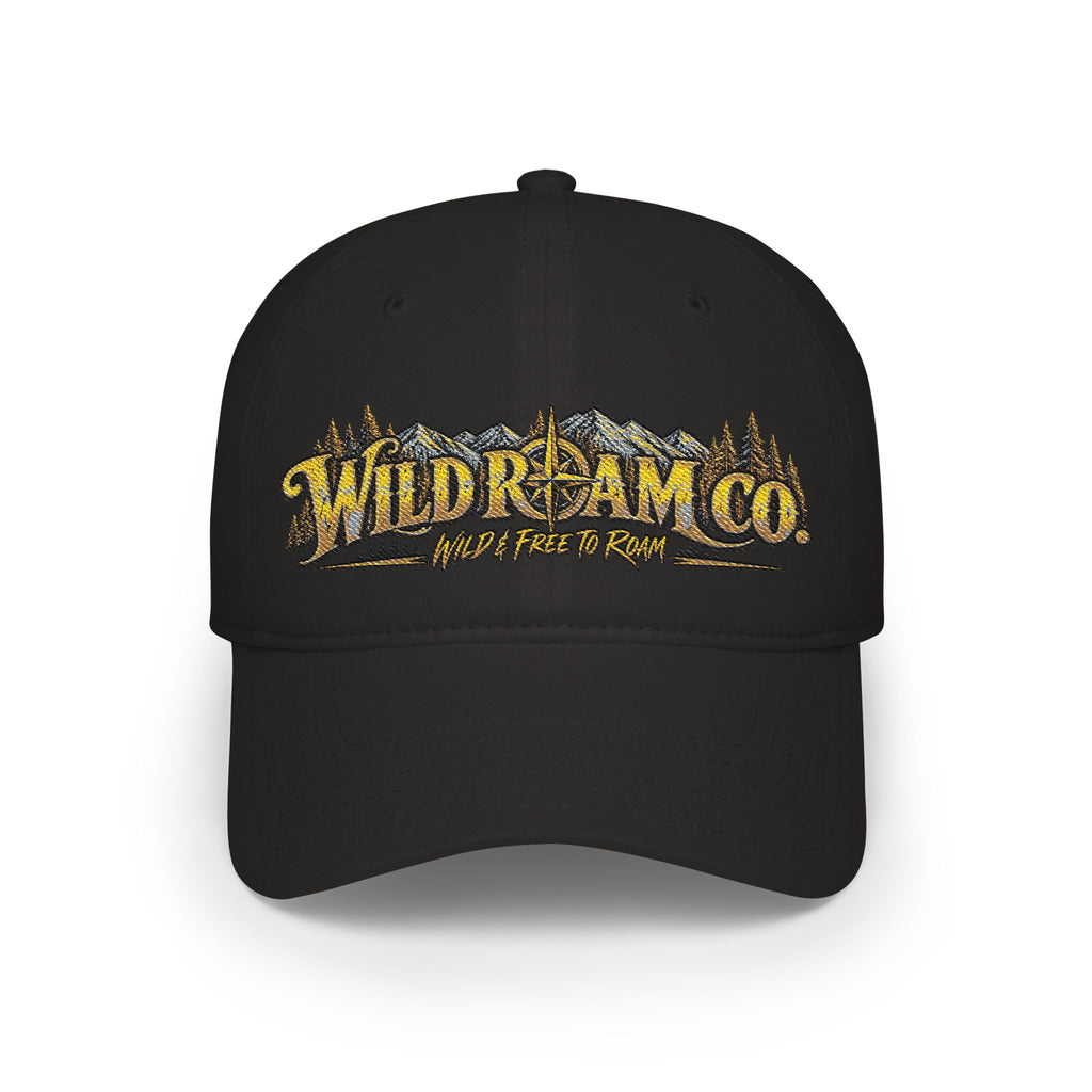 Wild Dream Co. Embroidered Baseball Cap — Adventure Logo Low Profile Hat