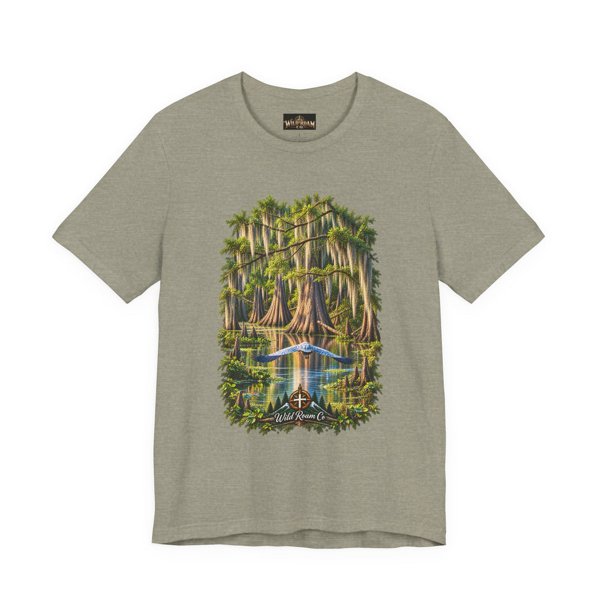 Wild Roam Co Unisex Tee-- Isaiah 40:31 Bayou Bird