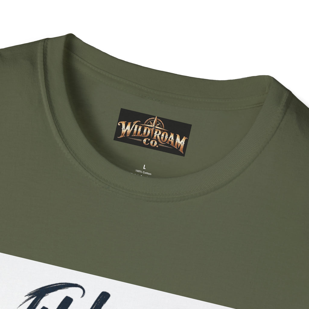 Wild Roam Co. T-Shirt —  Kayak Adventure Graphic Tee