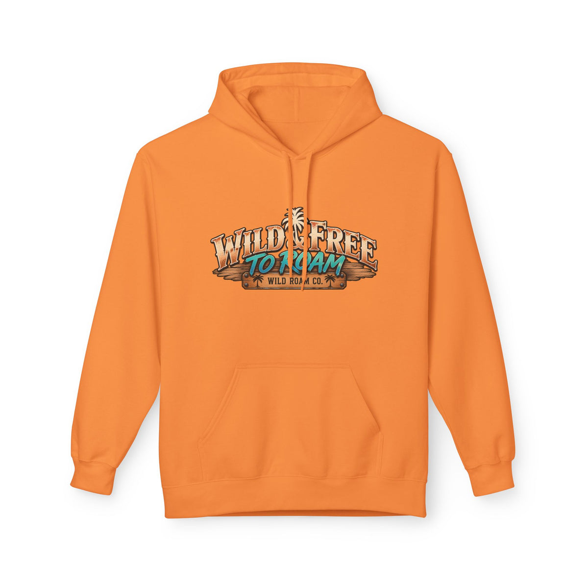 Wild Roam Co— "Wild & Free to Roam" Camping Graphic Hoodie
