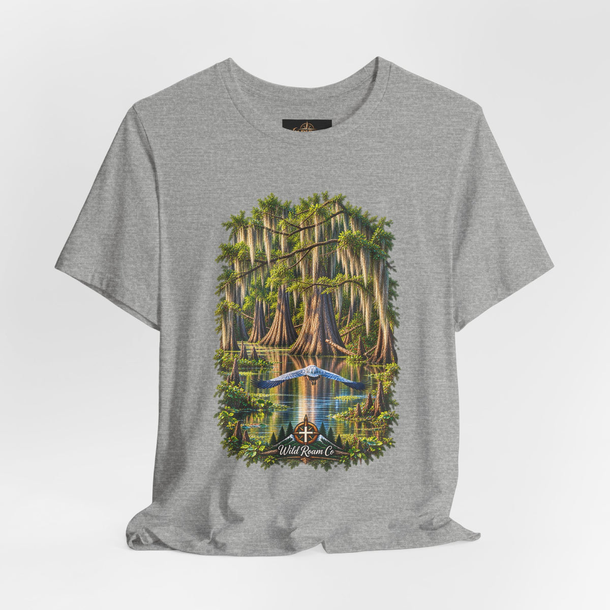 Wild Roam Co Unisex Tee-- Isaiah 40:31 Bayou Bird