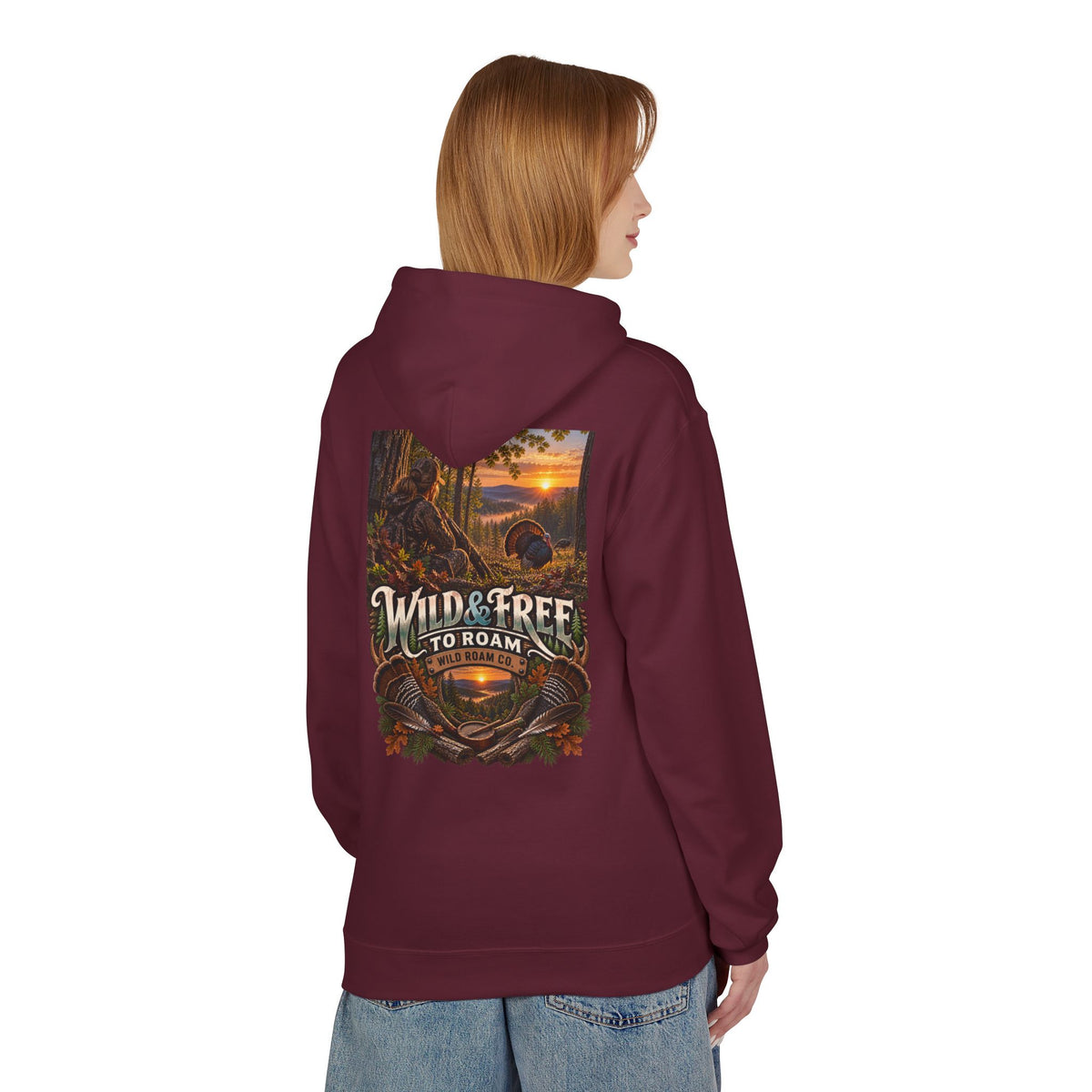 Wild Roam Co- Nature  Turkey Graphic Hoodie