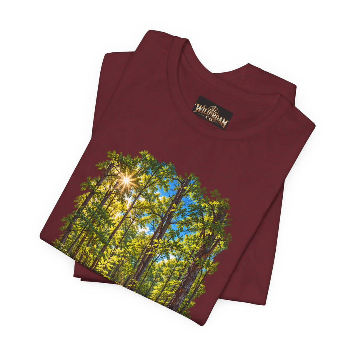 Wild Roam Co Unisex Tee-Psalms 119:105 Nature Path