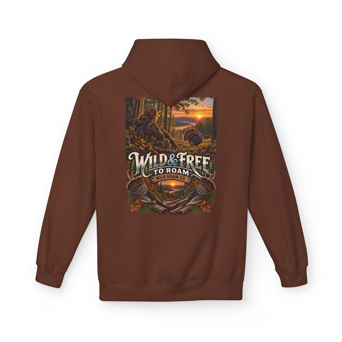 Wild Roam Co- Nature  Turkey Graphic Hoodie