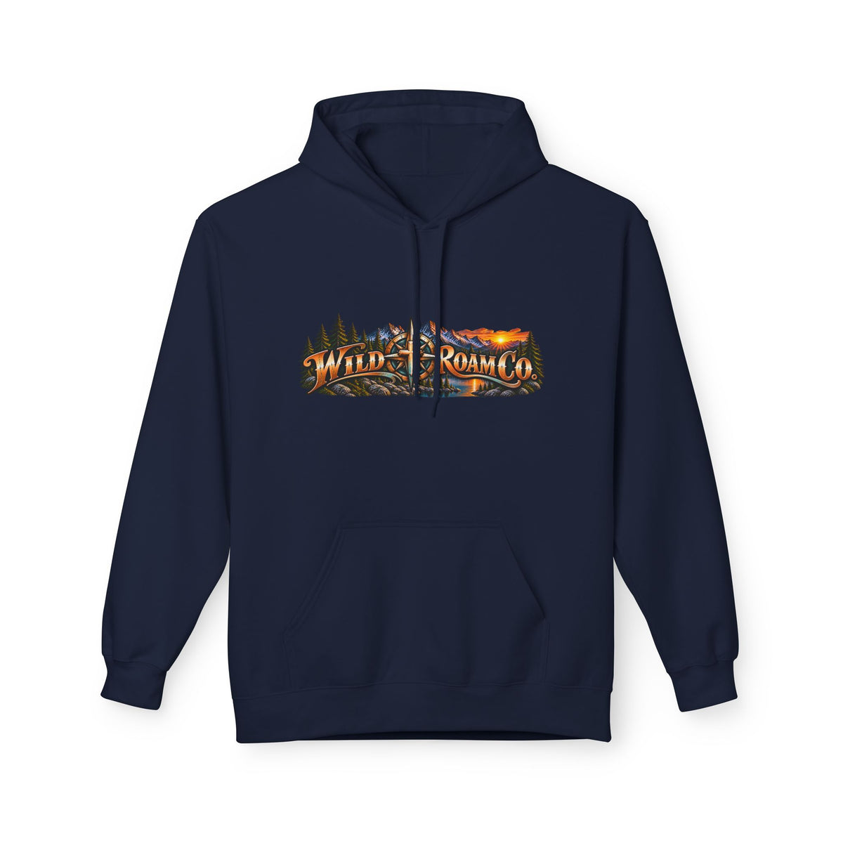 Wild & Free Hoodie — Wild & Free To Roam Bayou Adventure Graphic Pullover