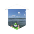 Kayak Lake Pennant — Scenic Paddle Wall Banner