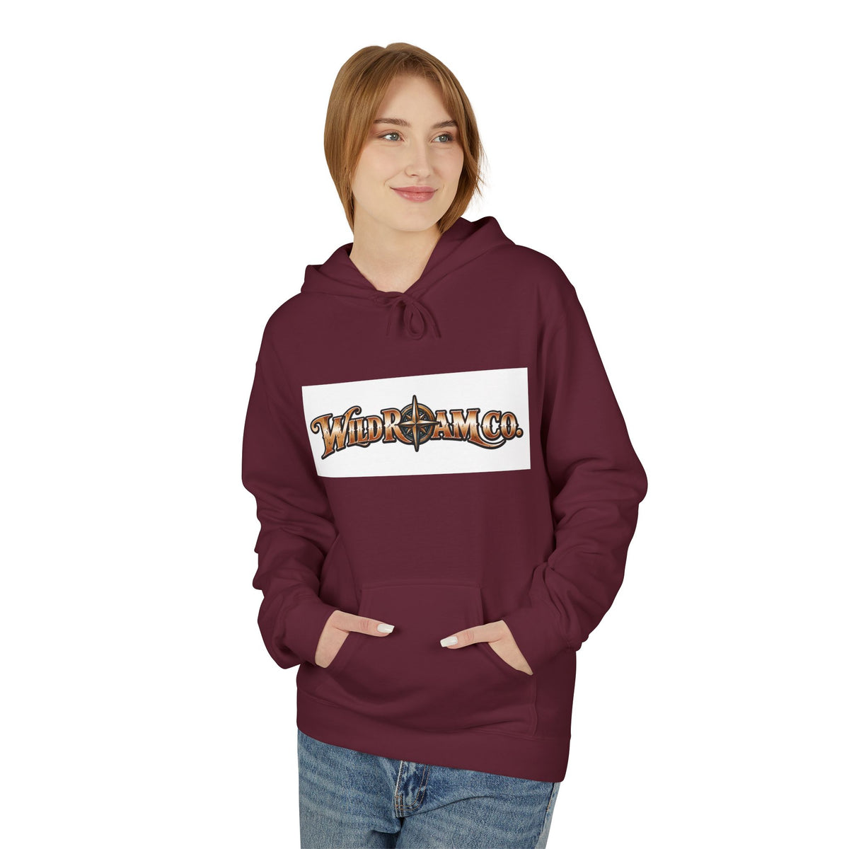 Wild & Free Hoodie — "Wild & Free to Roam" Ducks Graphic Pullover